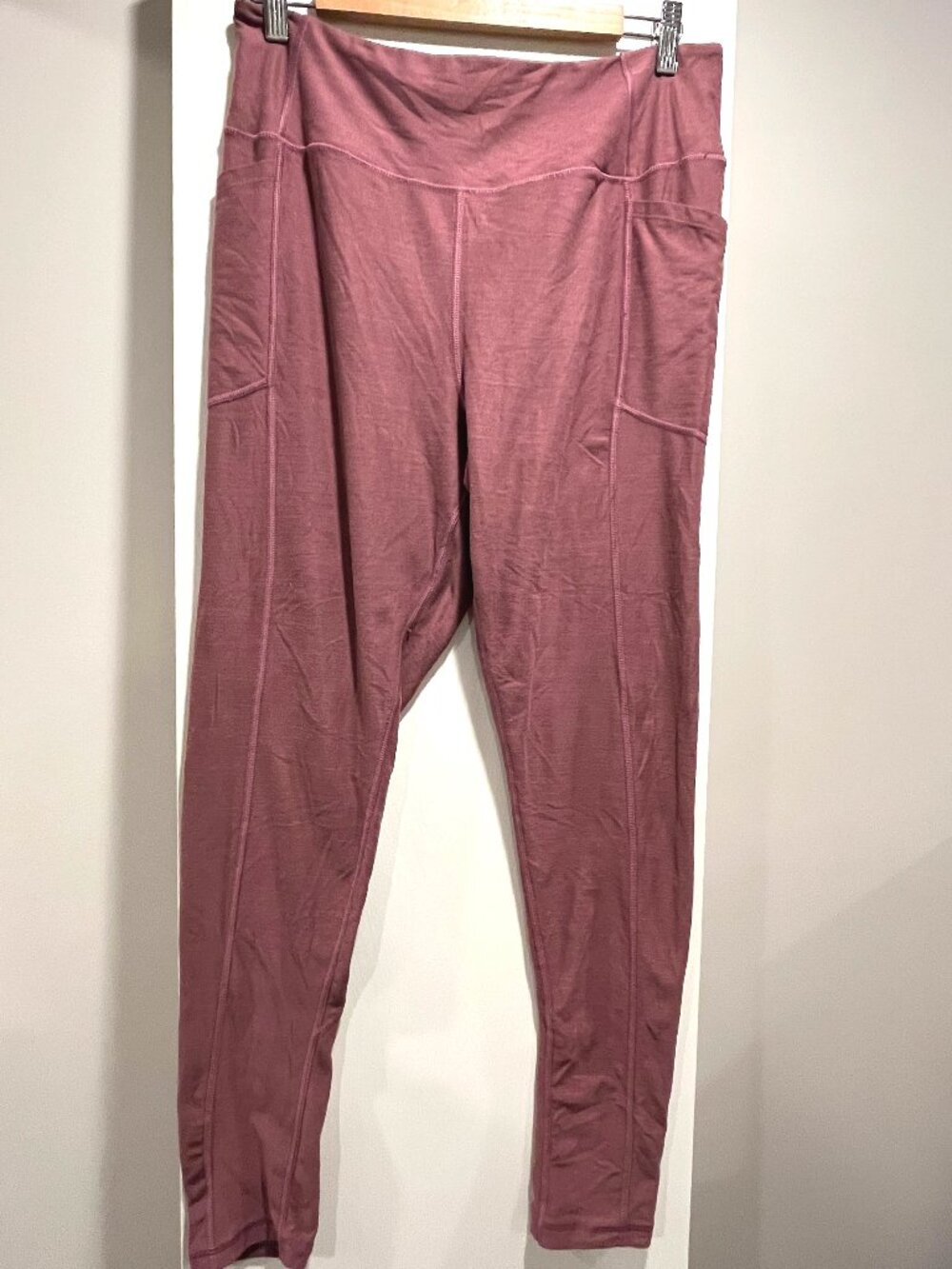 Victoria's Secret High Rise TKO Pocket Leggings Mauve‎ Pink Size Large